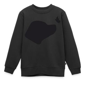 American Staffordshire Terrier - Kinder Premium Organic Sweatshirt - Schwarz - Vorne - AI Model Kid Female (0cm)