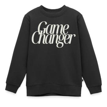 Game Changer - Kinder Premium Organic Sweatshirt - Schwarz - Vorne - AI Model Kid Female (0cm)