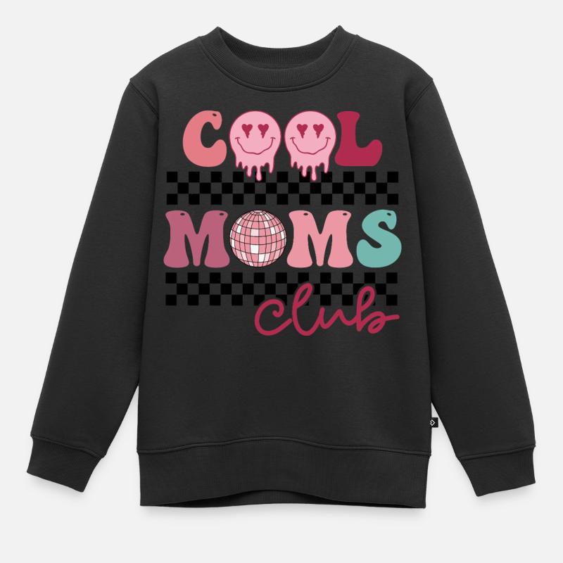 Maman - Sweat Premium enfant bio - noir