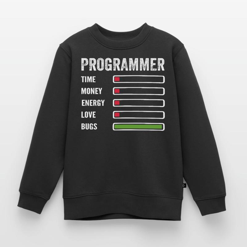 Entwickler Humor Programmierer Programmierer Programmierer Kinder Premium Organic Sweatshirt