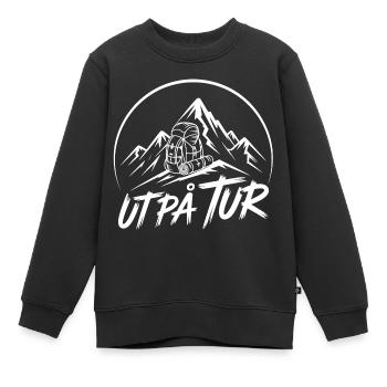 Montagnes et excursions - Sweat Premium enfant bio - noir - Devant - AI Model Kid Female (0cm)
