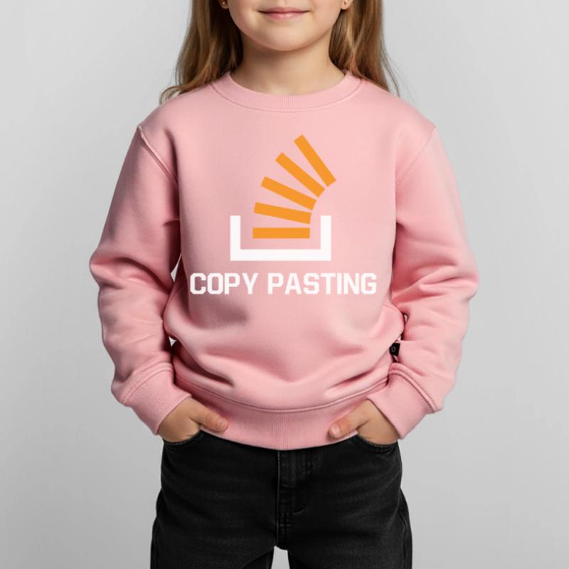 Copy Pasting Programming Coder Software Developer Kinder Premium Organic Sweatshirt