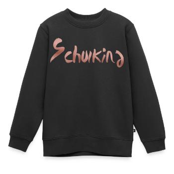 Schulkind - Kinder Premium Organic Sweatshirt - Schwarz - Vorne - AI Model Kid Female (0cm)