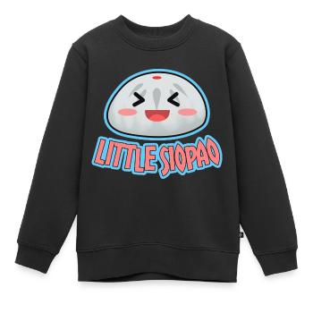 Philippines Filipino Siopao Siu Bao I Gift - Kids Premium Organic Sweatshirt - black - Front - AI Model Kid Female (0cm)