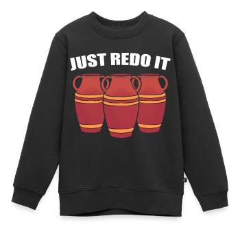 Vintage Vase Keramikkünstler - Kinder Premium Organic Sweatshirt - Schwarz - Vorne - AI Model Kid Female (0cm)