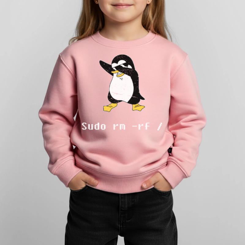 Sudo rm RF Admin Sysadmin Java Linux Geschenk Kinder Premium Organic Sweatshirt