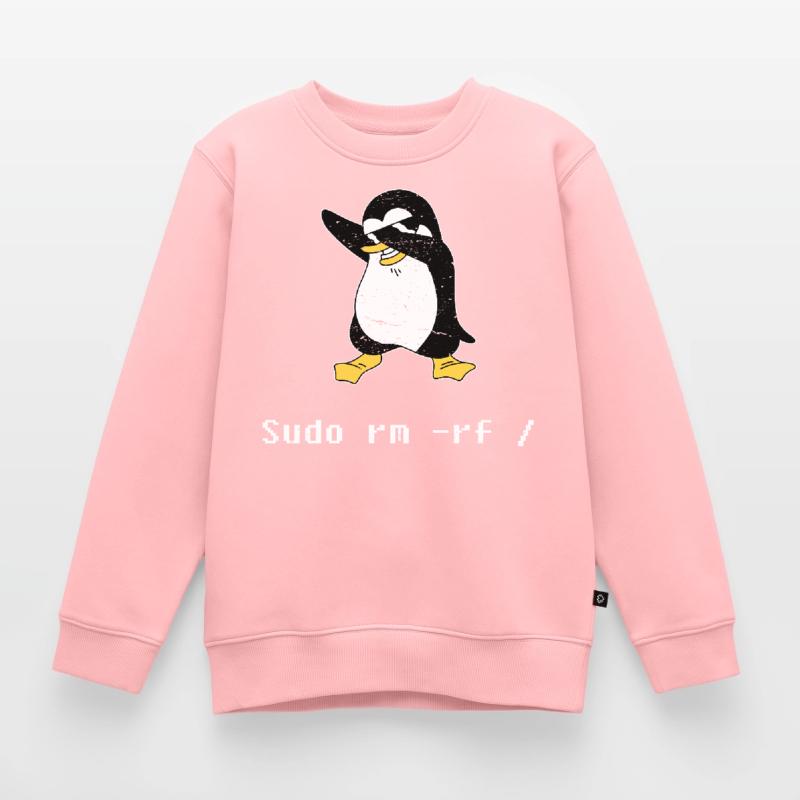 Sudo rm RF Admin Sysadmin Java Linux Geschenk Kinder Premium Organic Sweatshirt