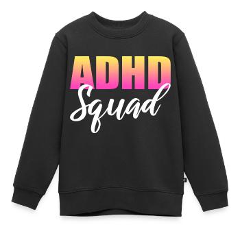 Neurodiversität Psychischer Gesundheitsberater - Kinder Premium Organic Sweatshirt - Schwarz - Vorne - AI Model Kid Female (0cm)