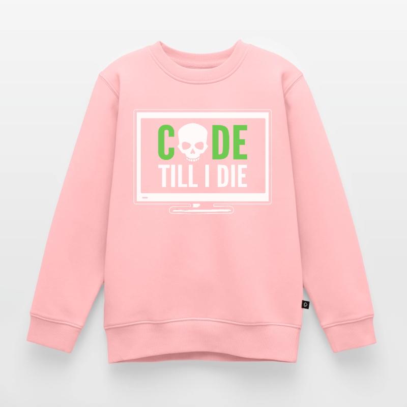 Computer Programmer Computer Specialist Kids Premium Organic Sweatshirt