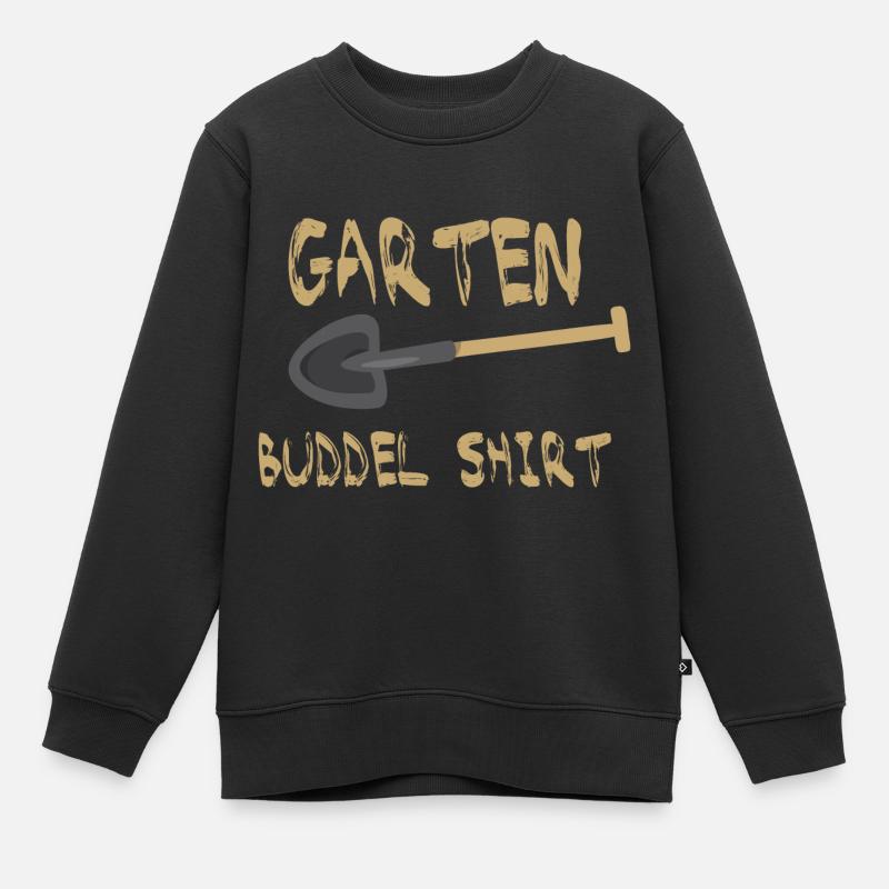 Gärtner - Kinder Premium Organic Sweatshirt - Schwarz