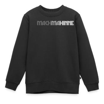 NuMachMaHinne (Komm-aus'm-Arsch-Edition) - Kinder Premium Organic Sweatshirt - Schwarz - Vorne - AI Model Kid Female (0cm)