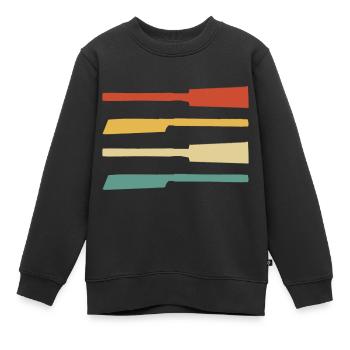 Les Japonais ont vu des Japonais ont vu Kataba Ryobi Duzoki - Sweat Premium enfant bio - noir - Devant - AI Model Kid Female (0cm)