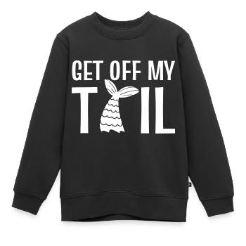 Meerjungfrau Liebhaber der mythischen Kreaturen - Kinder Premium Organic Sweatshirt - Schwarz - Vorne - AI Model Kid Female (0cm)