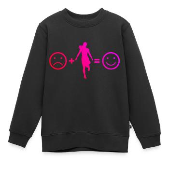Shuffle Boy Shuffle Dance Herren Shuffle - Kinder Premium Organic Sweatshirt - Schwarz - Vorne - AI Model Kid Female (0cm)