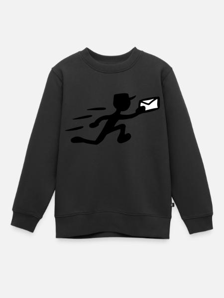 Postiers livreurs coursier facteur l’idée de cadeau - Sweat Premium enfant bio - noir