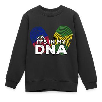 Haiti Haitianer Jamaika Kombination I Geschenk - Kinder Premium Organic Sweatshirt - Schwarz - Vorne - AI Model Kid Female (0cm)