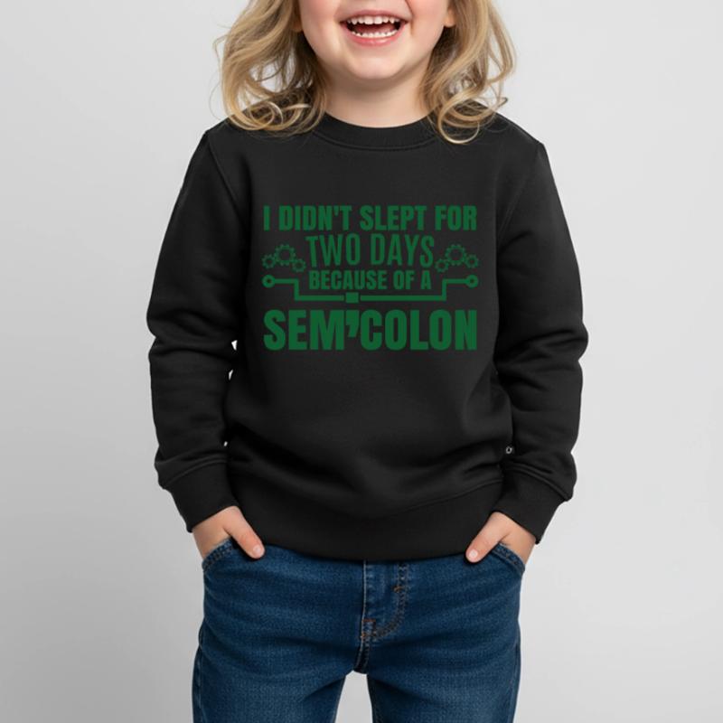 Funny Coding Humor Coder Informatic Kids Premium Organic Sweatshirt