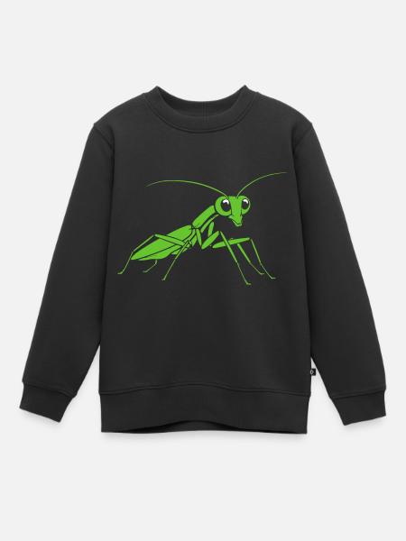 Mante religieuse - Sweat Premium enfant bio - noir