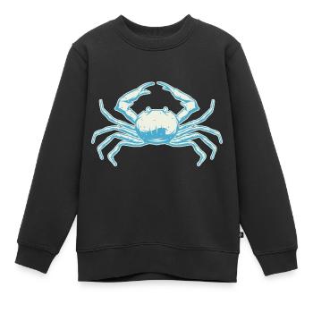 Krabbe - Kinder Premium Organic Sweatshirt - Schwarz - Vorne - AI Model Kid Female (0cm)