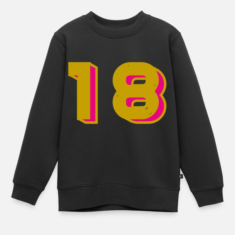 18 - Sweat Premium enfant bio - noir