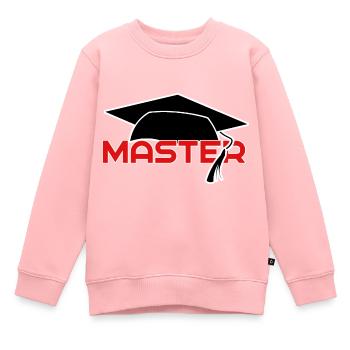 maître enseignant - Sweat Premium enfant bio - rose - Devant - AI Model Kid Female (0cm)