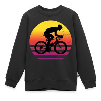 Vélo de route Vélo de route pour femme Vélo de route Vélo de route - Sweat Premium enfant bio - noir - Devant - AI Model Kid Female (0cm)