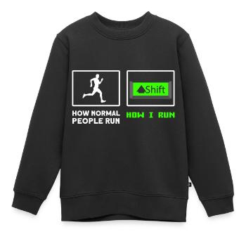 Zocken Gamer Retro Gamer Videospiele Geschenk - Kinder Premium Organic Sweatshirt - Schwarz - Vorne - AI Model Kid Female (0cm)
