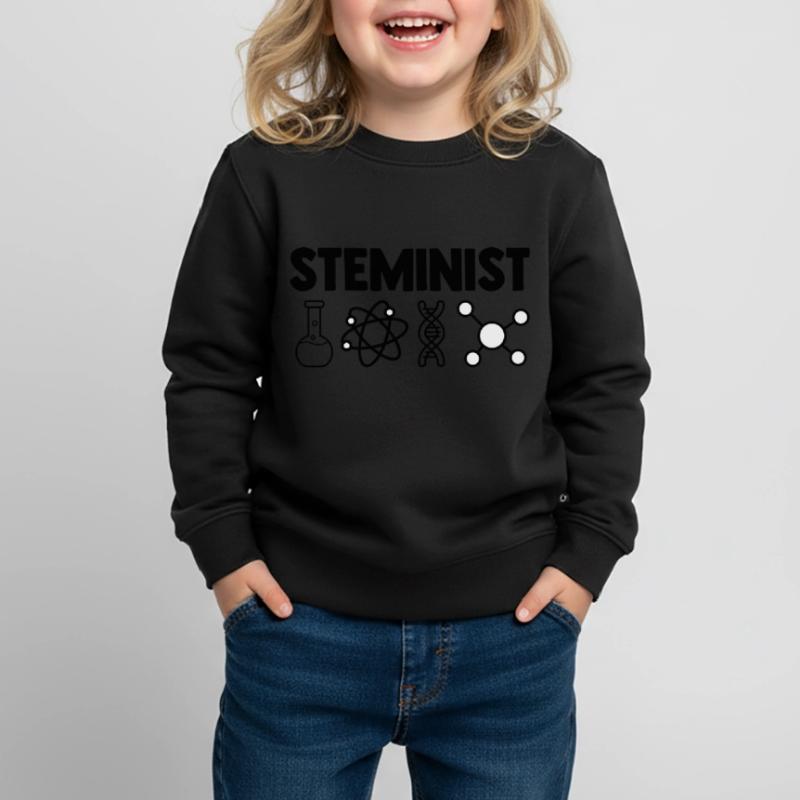 Steminist Software Developer Coder Nerd Conmputer Kinder Premium Organic Sweatshirt
