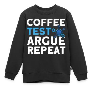 QA Ingenieur QA Tester Software Tester - Kinder Premium Organic Sweatshirt - Schwarz - Vorne - AI Model Kid Female (0cm)