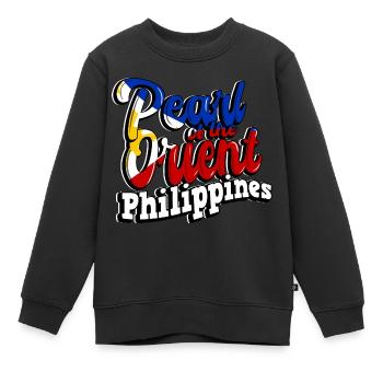 Philippinen Filipino Perle Des Orient I Geschenk - Kinder Premium Organic Sweatshirt - Schwarz - Vorne - AI Model Kid Female (0cm)