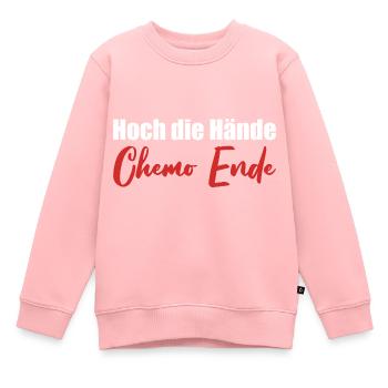 Chemo Krebstherapie Krebs Geschenk - Kinder Premium Organic Sweatshirt - Rosa - Vorne - AI Model Kid Female (0cm)