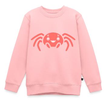 spider - Kids Premium Organic Sweatshirt - rose - Front - AI Model Kid Female (0cm)