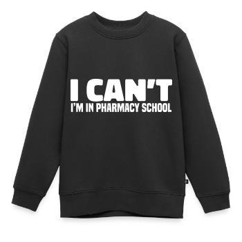 Pharmazieschule Apotheker Pharmazietechniker Stude - Kinder Premium Organic Sweatshirt - Schwarz - Vorne - AI Model Kid Female (0cm)