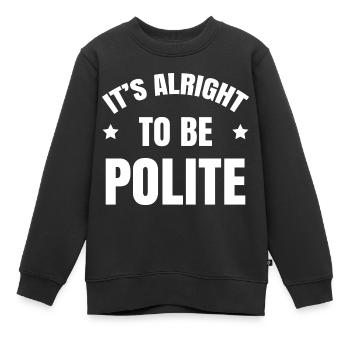 Mois de la sensibilisation à l’intimidation pour la prévention de l’intimidation - Sweat Premium enfant bio - noir - Devant - AI Model Kid Female (0cm)
