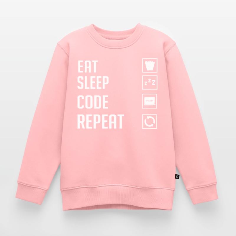 Programmierer Programmieren Computerentwickler Pc Kinder Premium Organic Sweatshirt