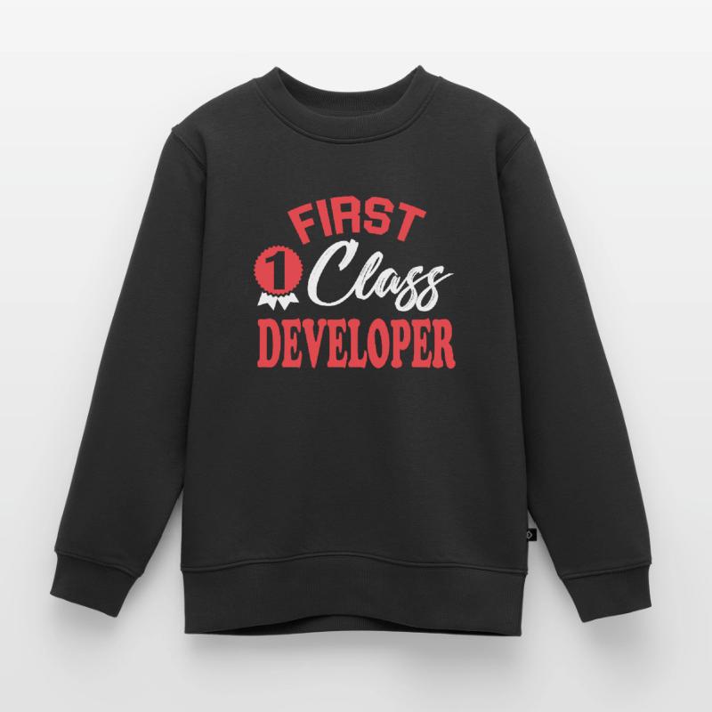 First-class developer Kids Premium Organic Sweatshirt