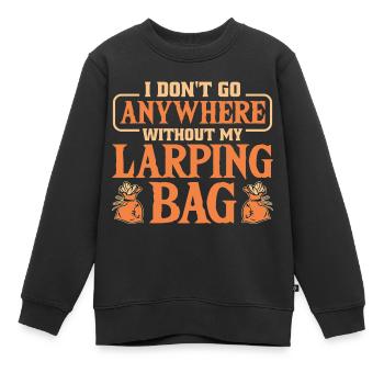 LARP Live-Action-Rollenspiel - Kinder Premium Organic Sweatshirt - Schwarz - Vorne - AI Model Kid Female (0cm)