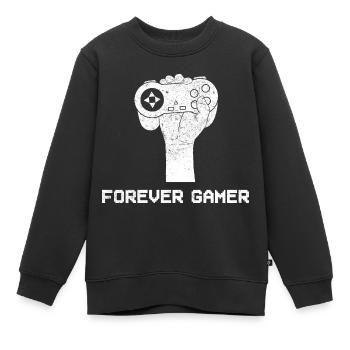 Spiele und Videospiele Spieler - Kinder Premium Organic Sweatshirt - Schwarz - Vorne - AI Model Kid Female (0cm)
