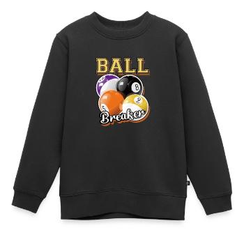 Pool Billiards Billiard Game Cue Sports Cool Gift - Sweat Premium enfant bio - noir - Devant - AI Model Kid Female (0cm)