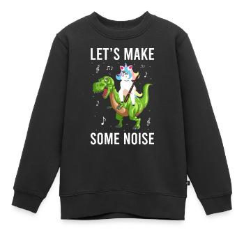 Orchester und Holzblasinstrument - Kinder Premium Organic Sweatshirt - Schwarz - Vorne - AI Model Kid Female (0cm)