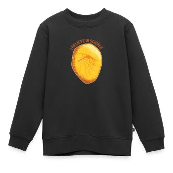 ambre moustique moustique moustique ambre science - Sweat Premium enfant bio - noir - Devant - AI Model Kid Female (0cm)