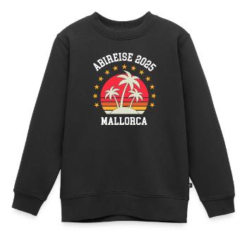 Mallorca 2025 Abireise Klassenfahrt Abi Abifahrt - Kinder Premium Organic Sweatshirt - Schwarz - Vorne - AI Model Kid Female (0cm)