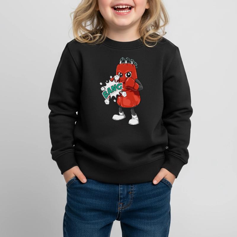 Boxe boxe boxe boxe de boxe de boxe pour un Sweat Premium enfant bio