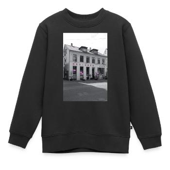 Kopenhagen - Kinder Premium Organic Sweatshirt - Schwarz - Vorne - AI Model Kid Female (0cm)