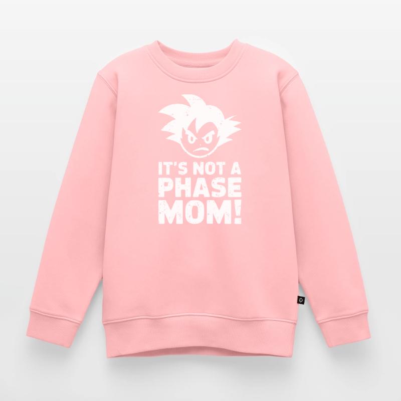 It's not a phase mom! Emo Goth Alternative Kinder Premium Organic Sweatshirt