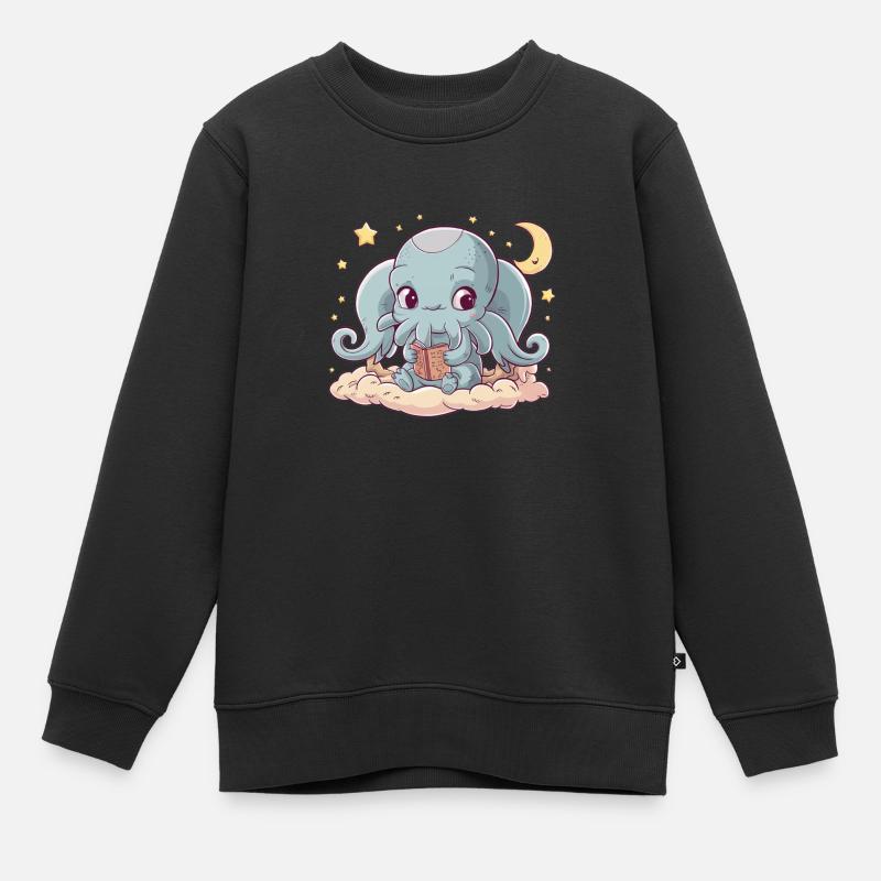 Mignon Dreamland Cthulhu - Sweat Premium enfant bio - noir