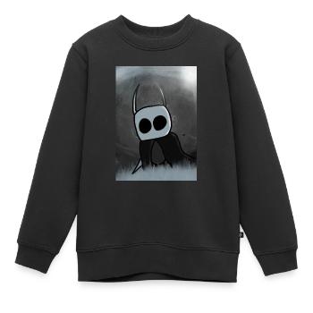 Dark geek - Sweat Premium enfant bio - noir - Devant - AI Model Kid Female (0cm)