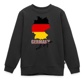 Manifestation anti-Allemagne - Sweat Premium enfant bio - noir - Devant - AI Model Kid Female (0cm)