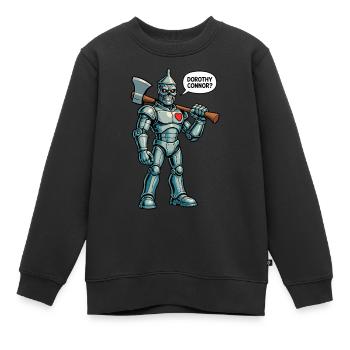 Dorothy Connor? - Kinder Premium Organic Sweatshirt - Schwarz - Vorne - AI Model Kid Female (0cm)