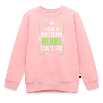 Potion Druid Naturopath - Kids Premium Organic Sweatshirt - rose - Front - AI Model Kid Female (0cm)